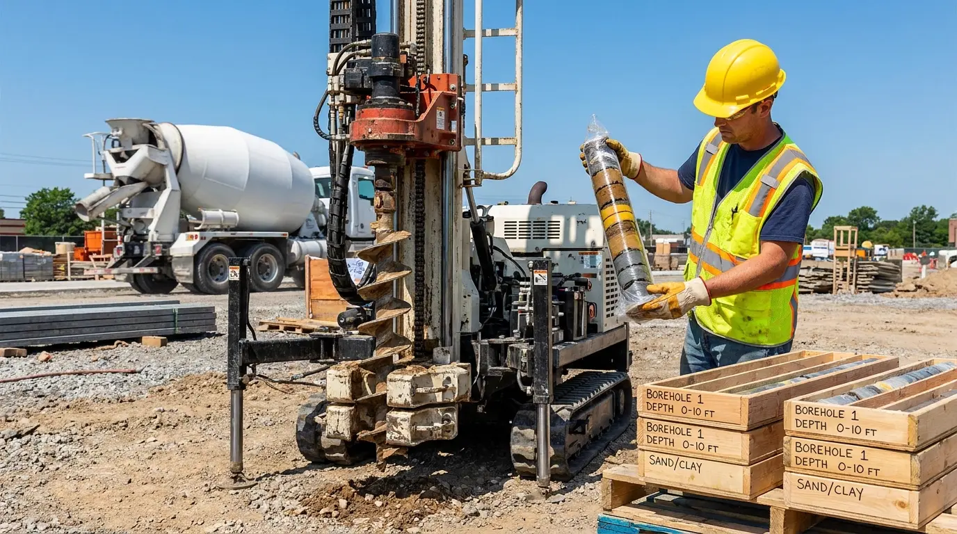 Prace geotechniczne — wiercenie i fundamentowanie specjalistyczne